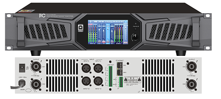 ITC TC-4700DT Dante усилитель, 4-канальный 8 Ом x 4:700 Вт