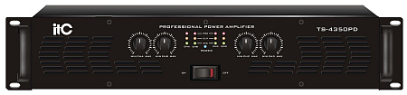 ITC TS-4350PD 4-канальный усилитель 4х200W / 8 Ом, 4х350W / 4 Ом