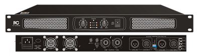 ITC TC-2500B 2-канальный усилитель, 2х500W / 8 Ом